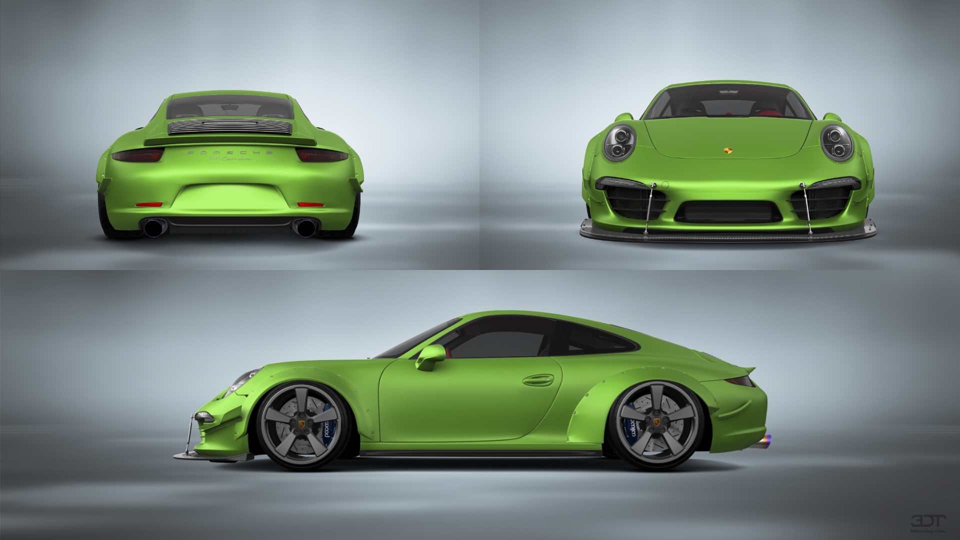 Porsche 911 Carrera 2 Door Coupe 2011 tuning