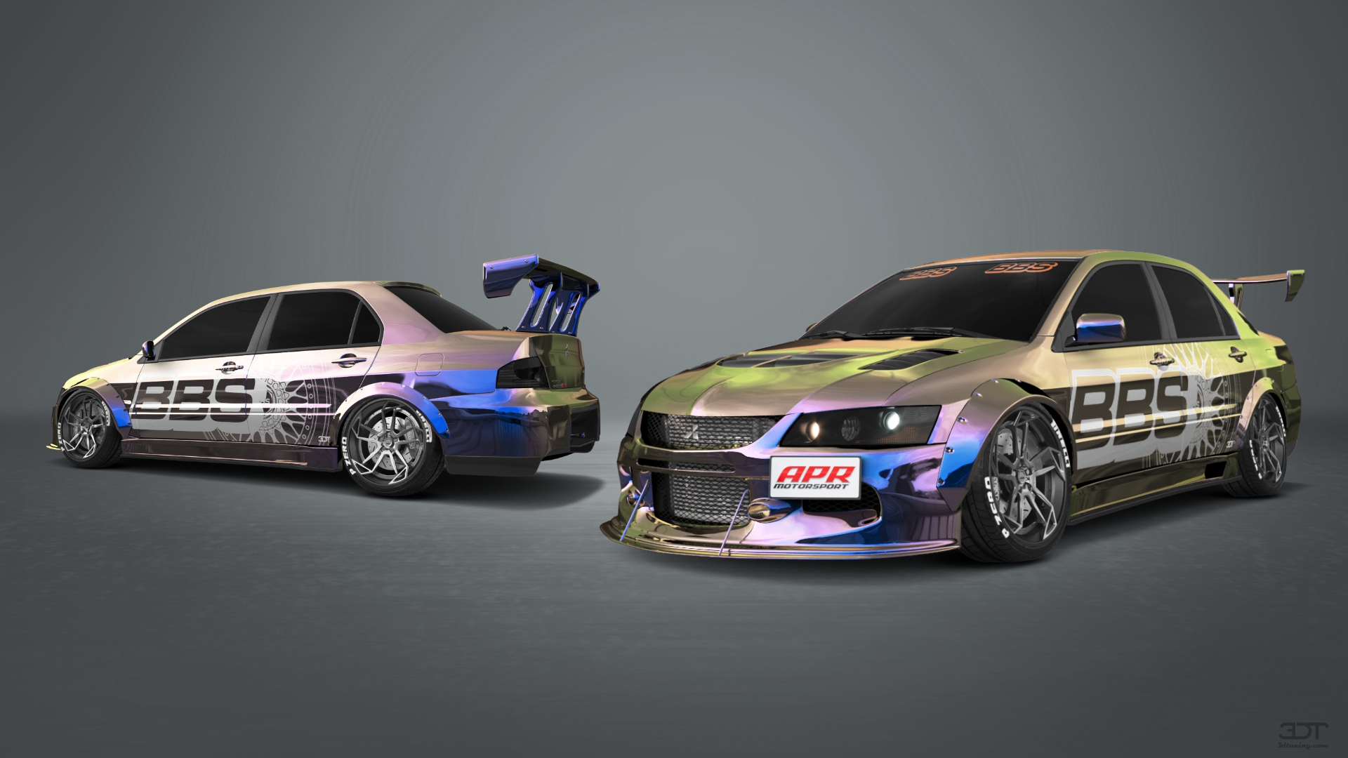 Mitsubishi Lancer Evo IX 4 Door Saloon 2005 tuning