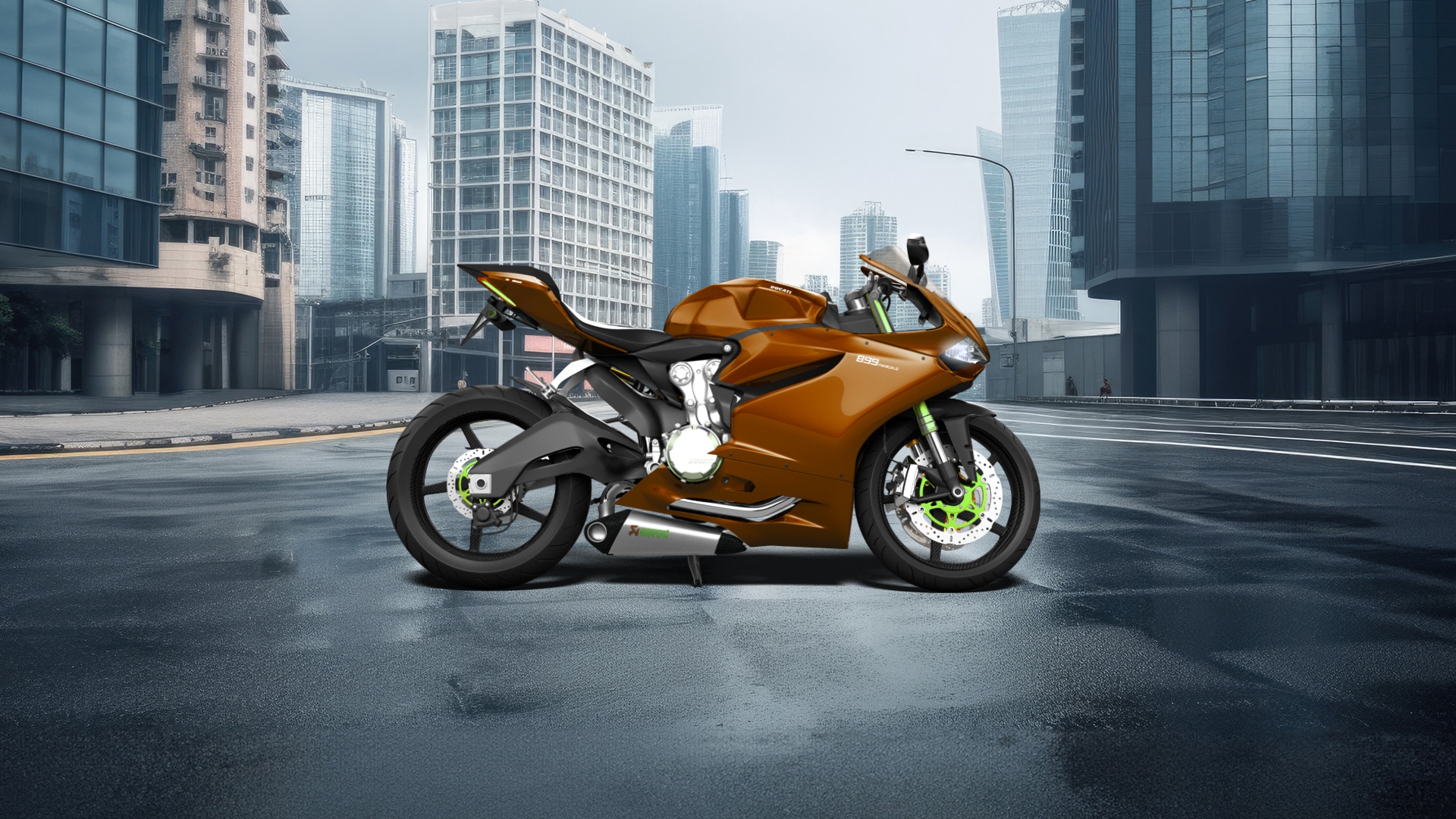 Ducati 899 Panigale Sport Bike 2015