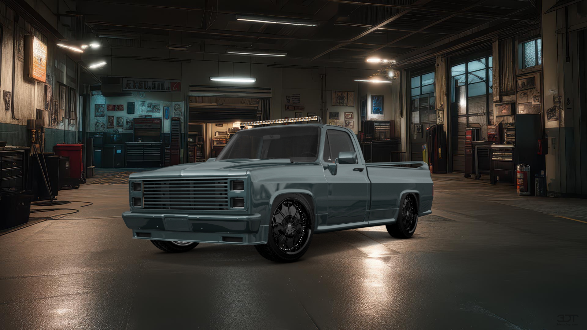 GMC Sierra 1500 2 Door pickup truck 1985 tuning