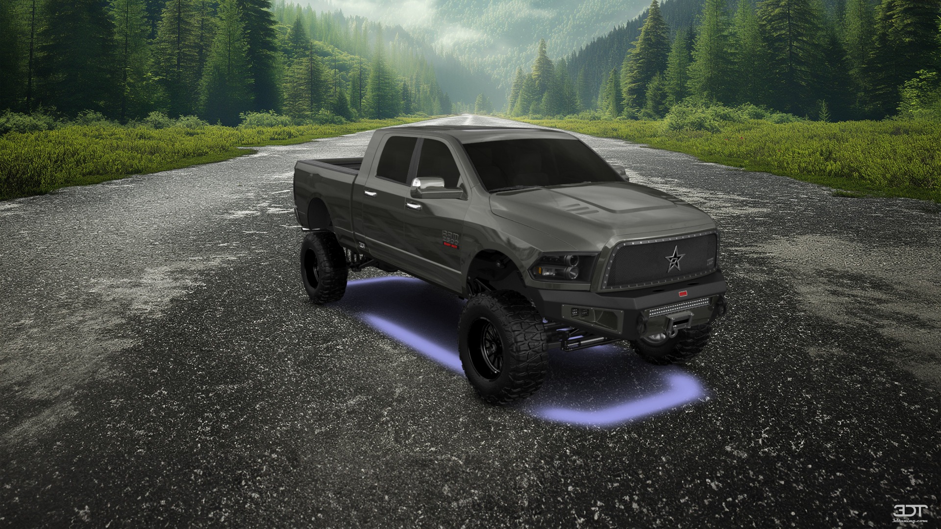 Dodge Ram 2500 Mega Cab 6.4 ft box 4 Door pickup truck 2010