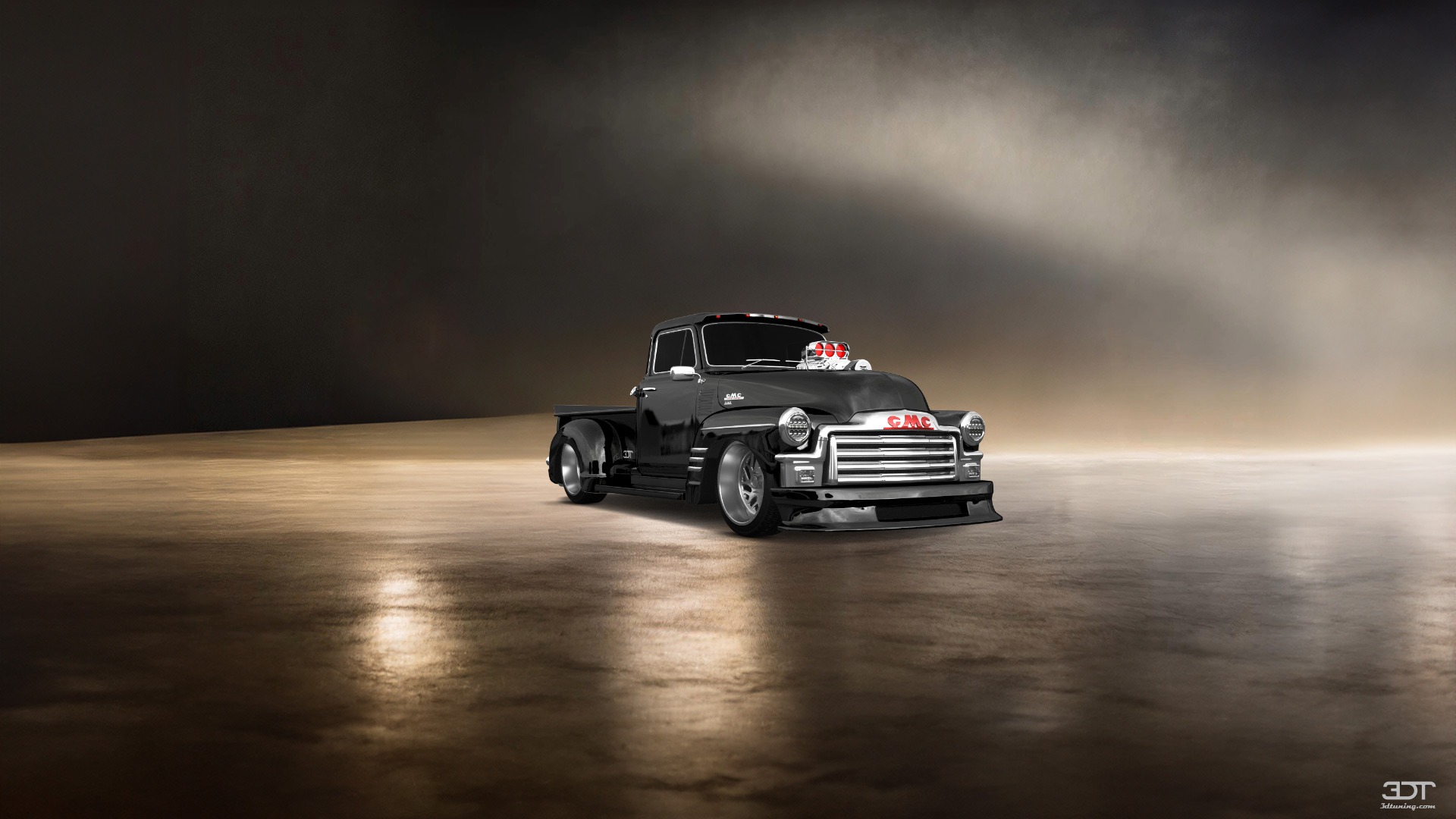 GMC 100 Stepside 2 Door pickup truck 1954 tuning