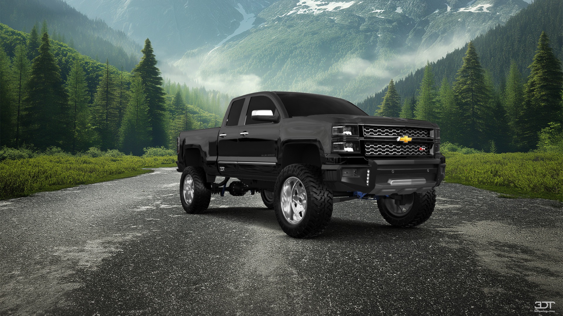 Chevrolet Silverado 1500 6.5 ft box 4 Door pickup truck 2014 tuning