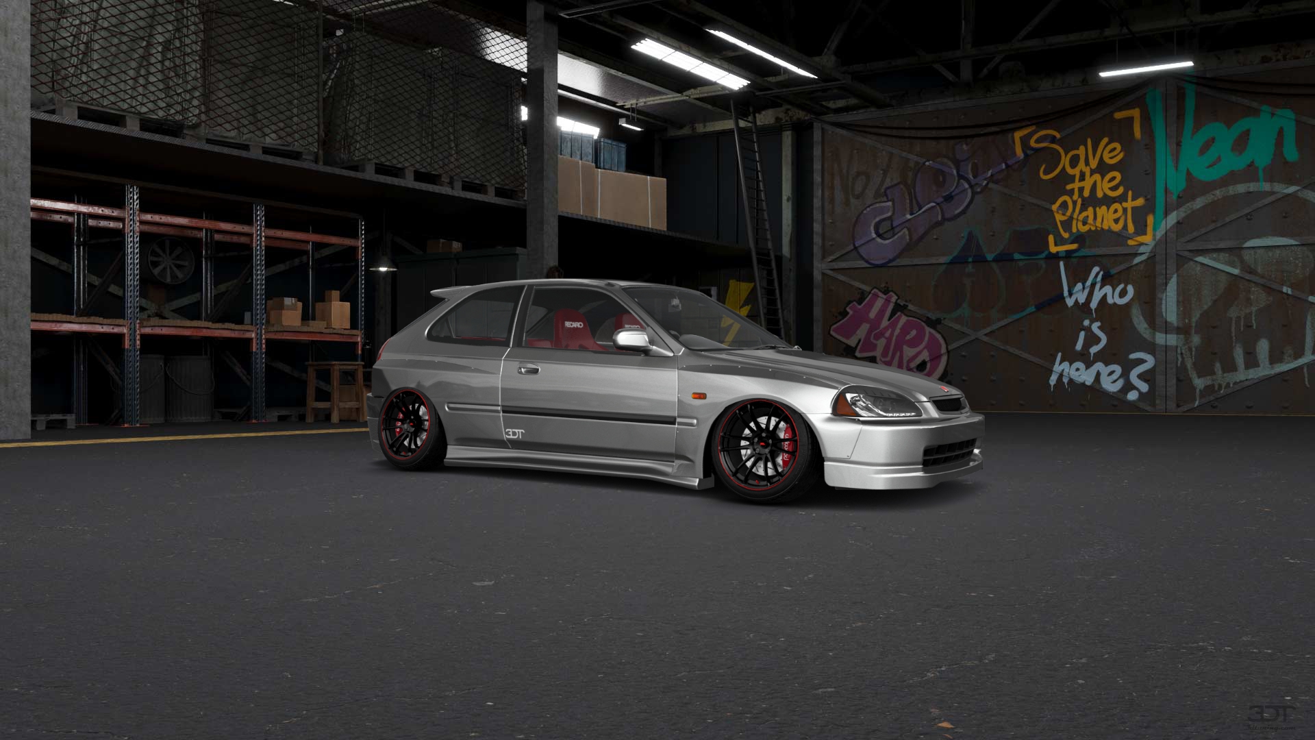 Honda Civic 3 Door Hatchback 1997 tuning