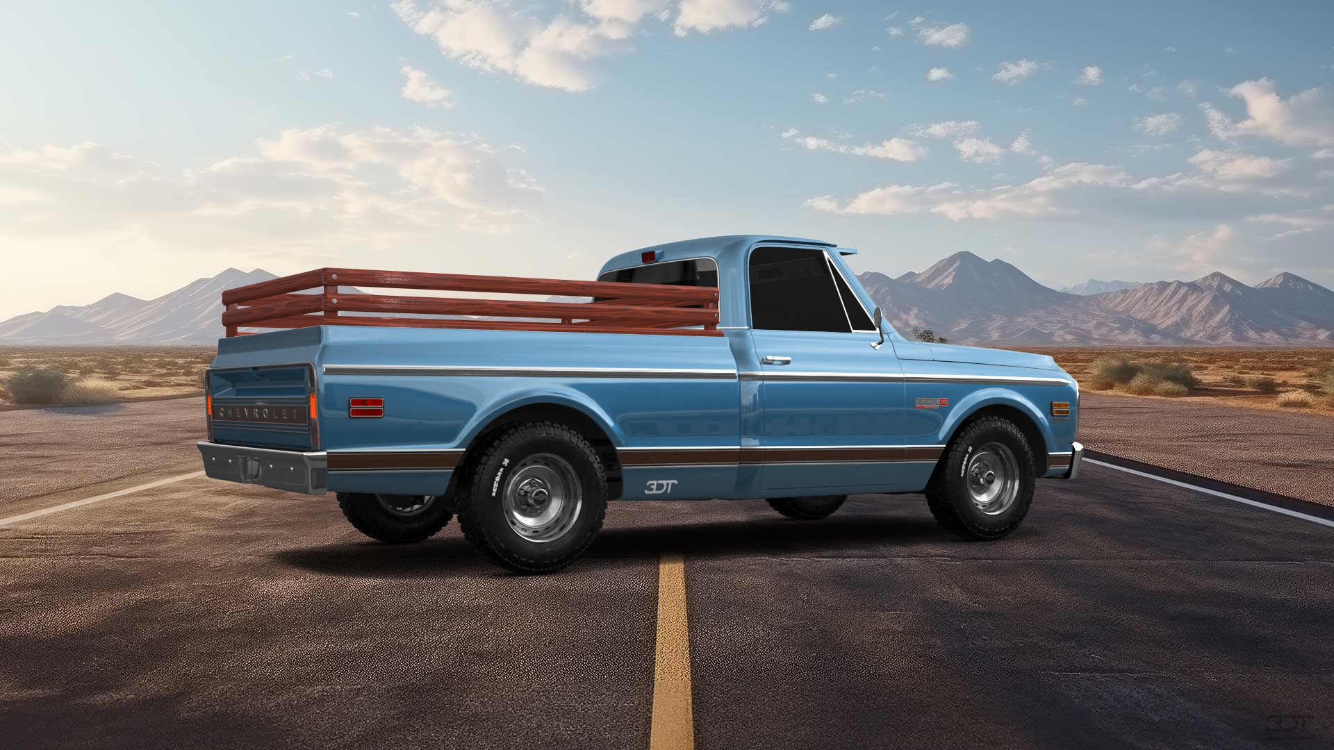 Chevrolet C-10 Cheyenne 2 Door pickup truck 1972 Images