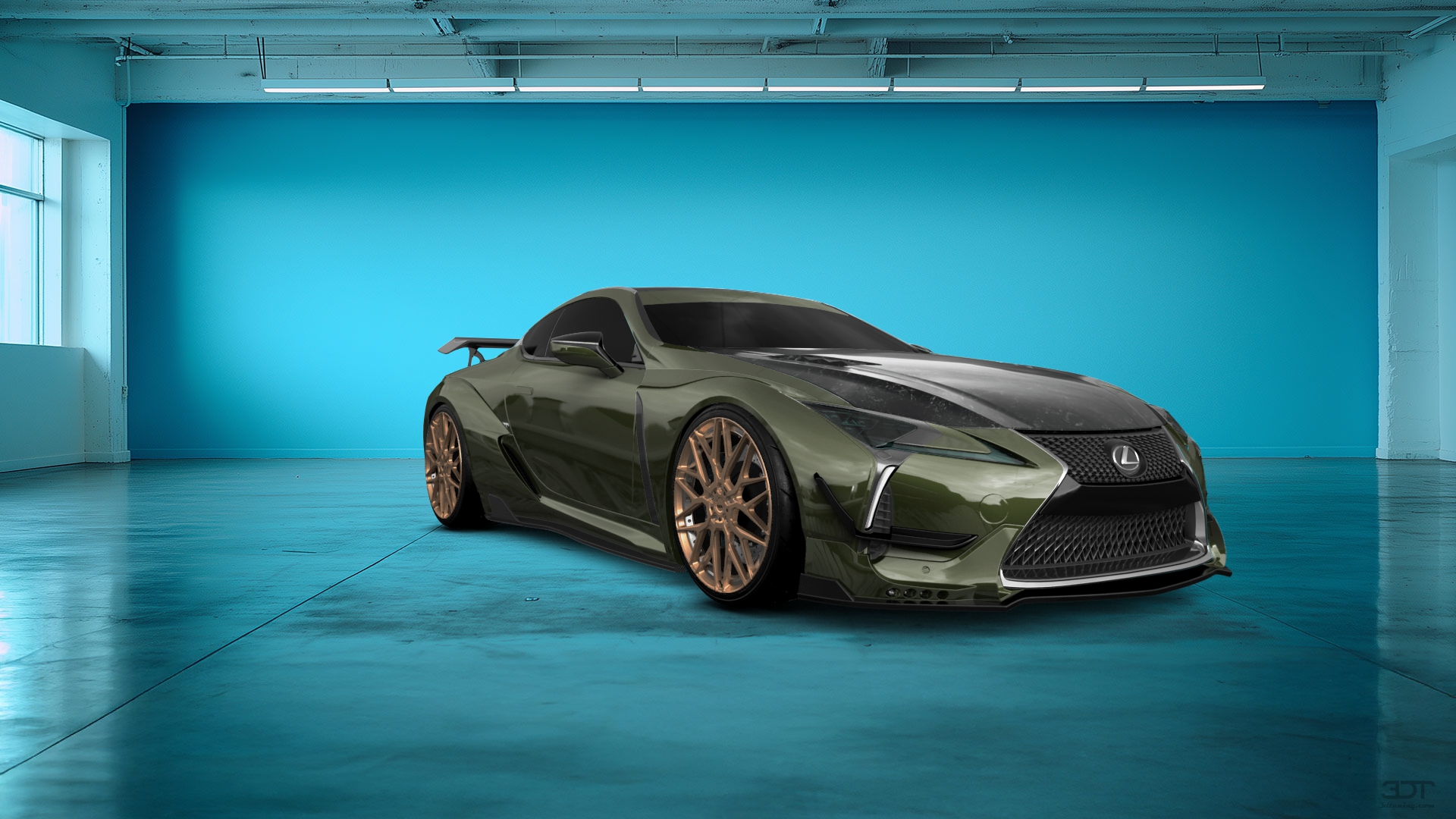 Lexus LC500 2 door fastback coupe 2017 tuning