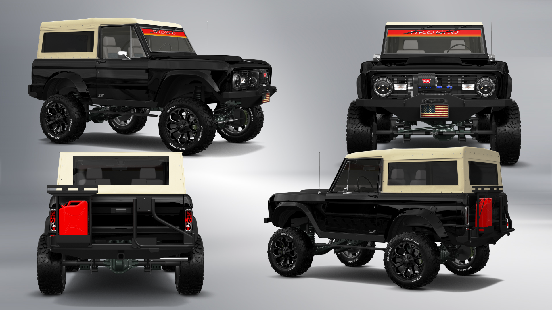 Ford Bronco 3 Door SUV 1965 tuning