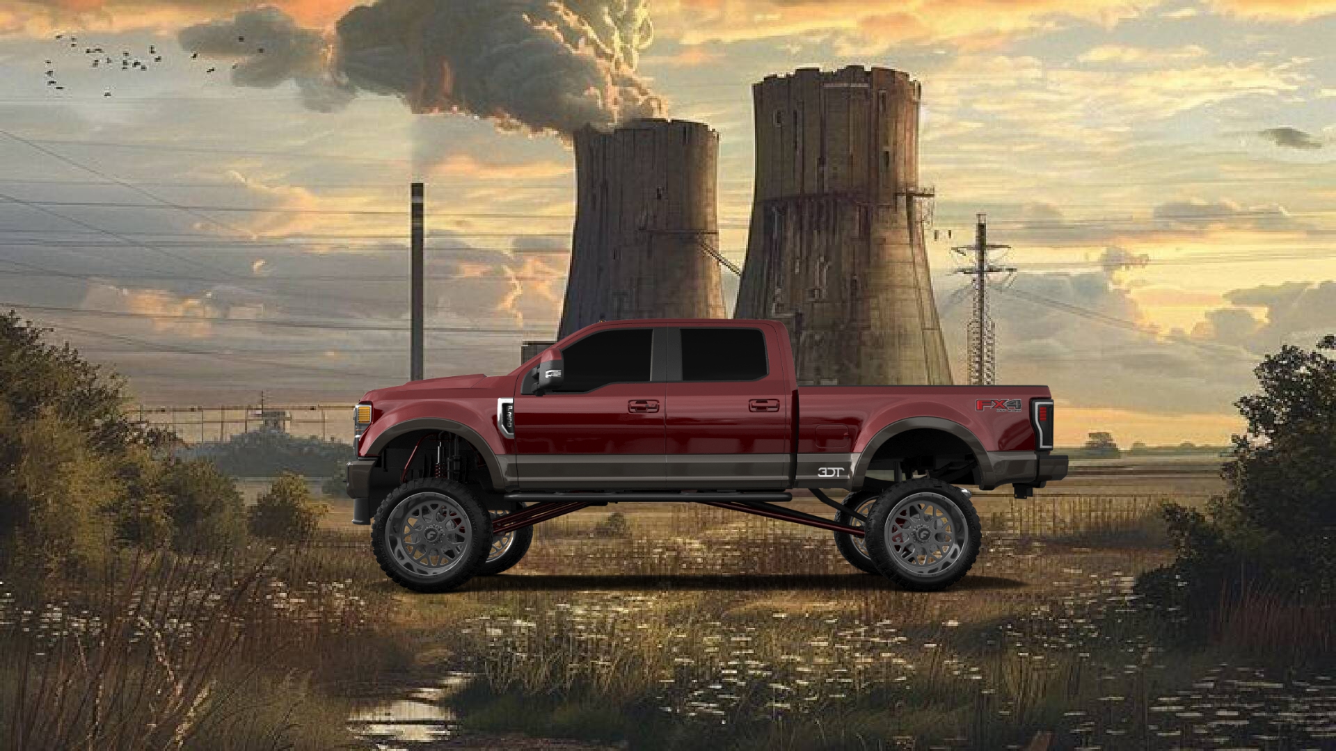 Ford F-250 4 Door pickup truck 2021 Images