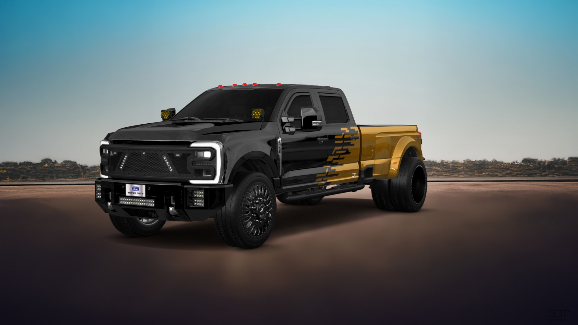 Ford F-350 DRW Crew Cab 4 Door pickup truck 2023 tuning