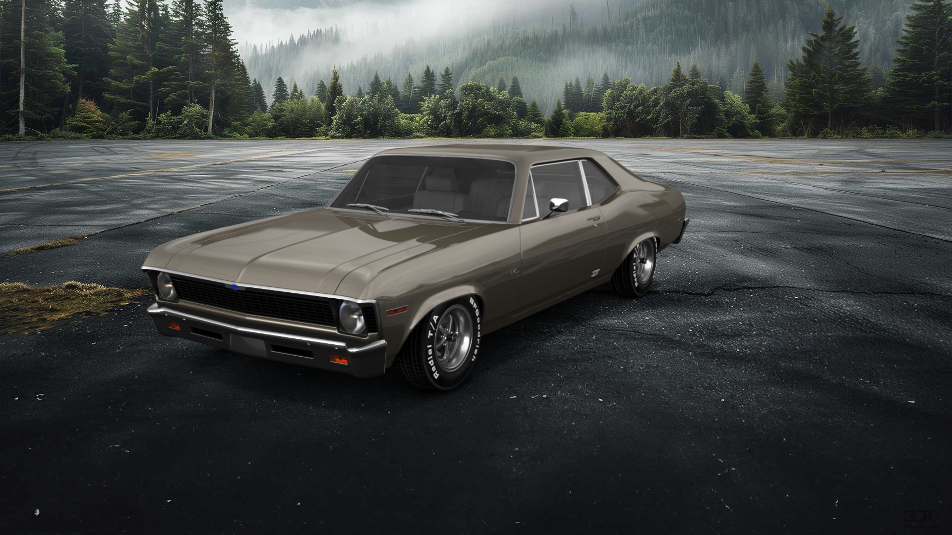 Chevrolet Chevy II Nova 2 Door Coupe 1968