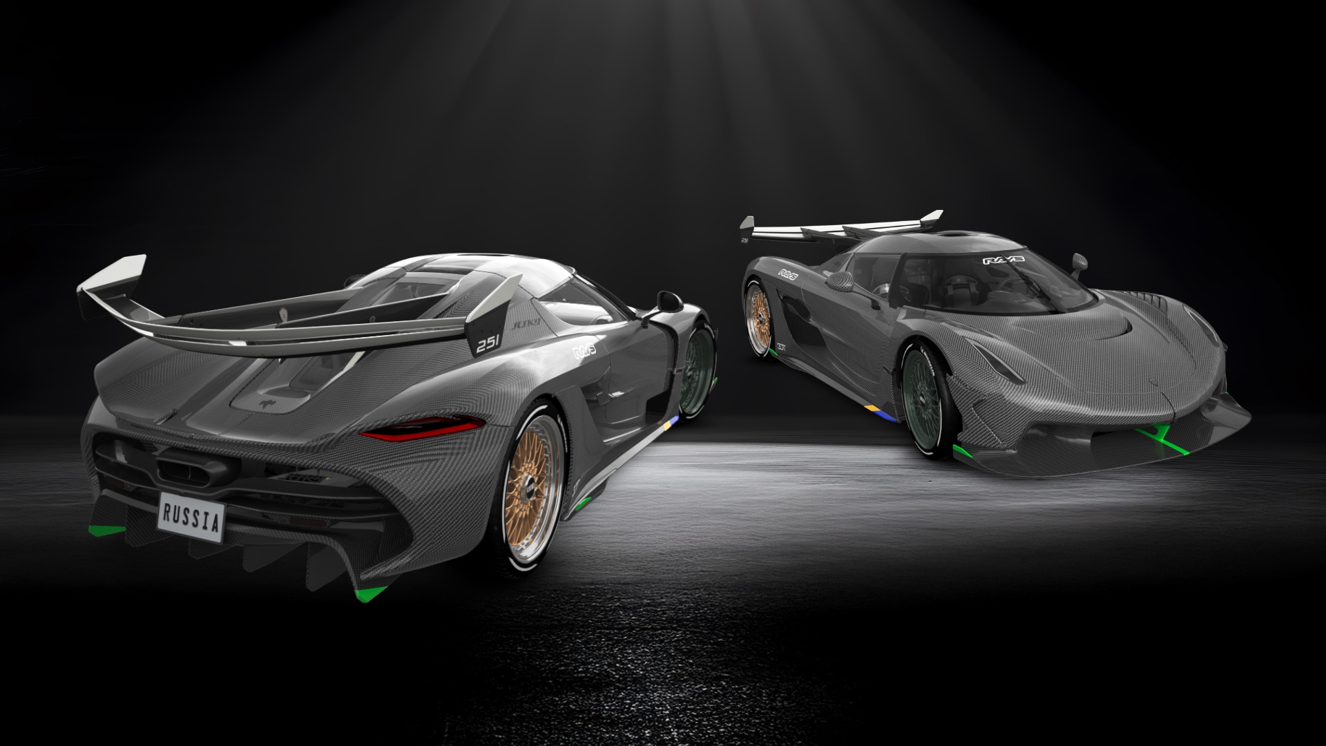 Koenigsegg Jesko 2 door targa top 2020