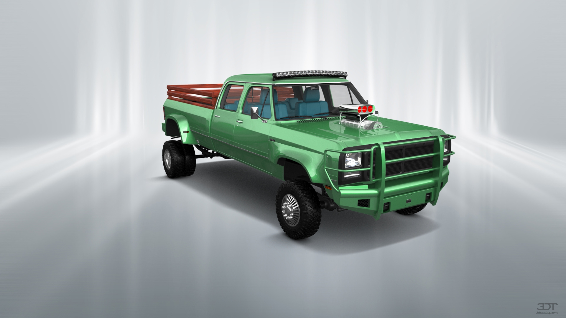 Dodge Ram 350 4 Door pickup truck 1991 tuning