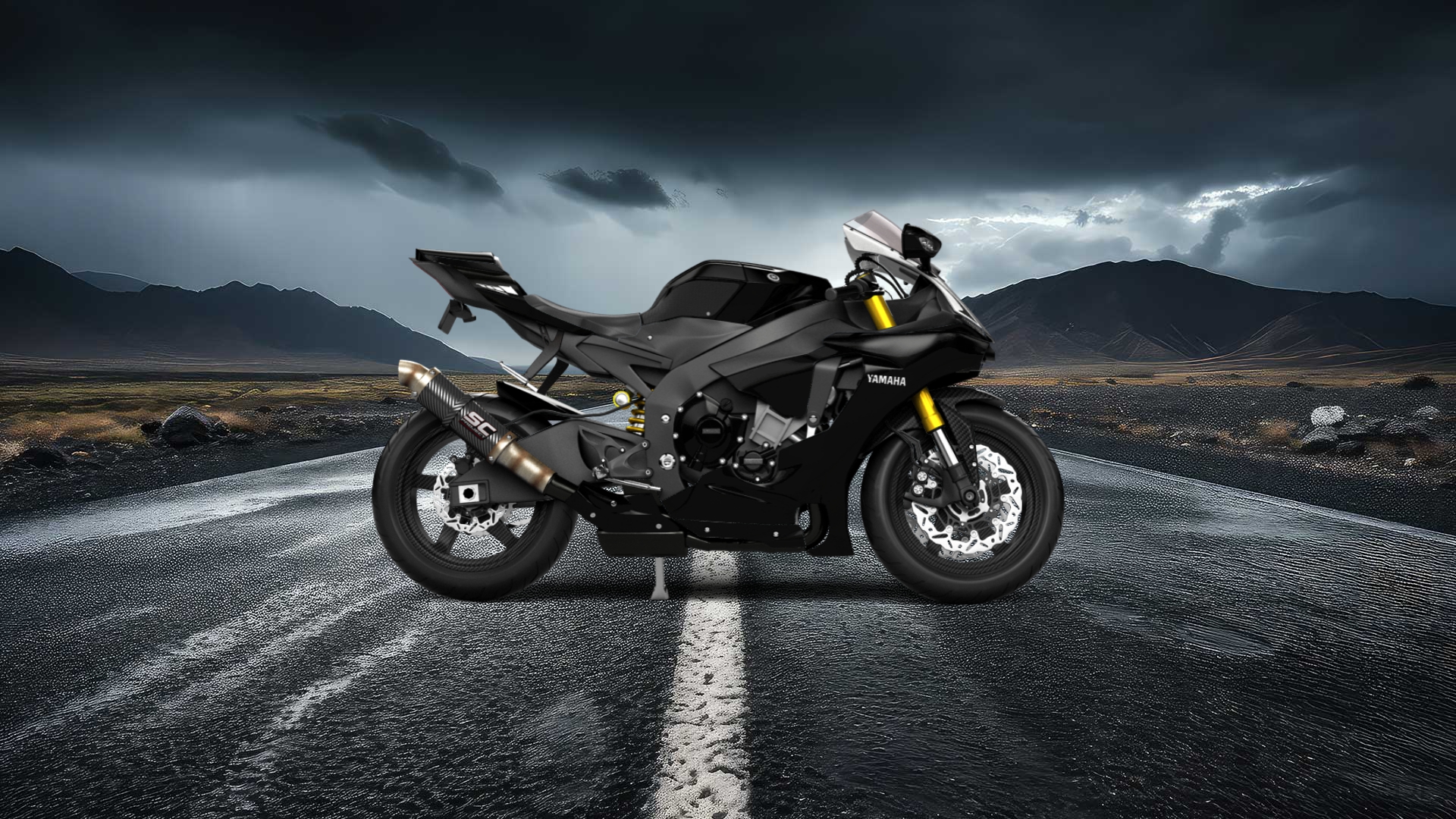 Yamaha YZF R1 Sport Bike 2015 tuning