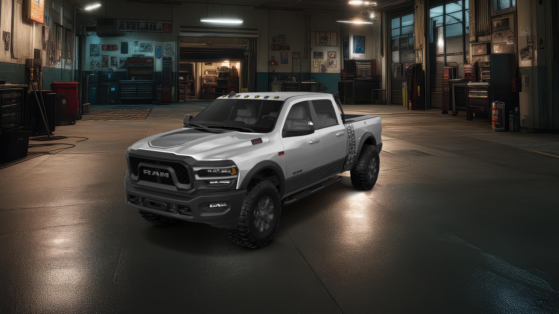 Dodge Ram 2500 4 Door pickup truck 2020 tuning