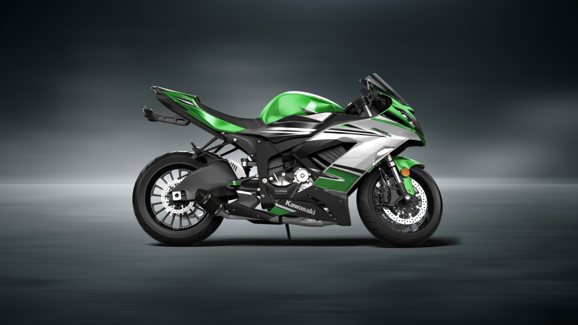 Kawasaki Ninja ZX 6R Sport Bike 2015
