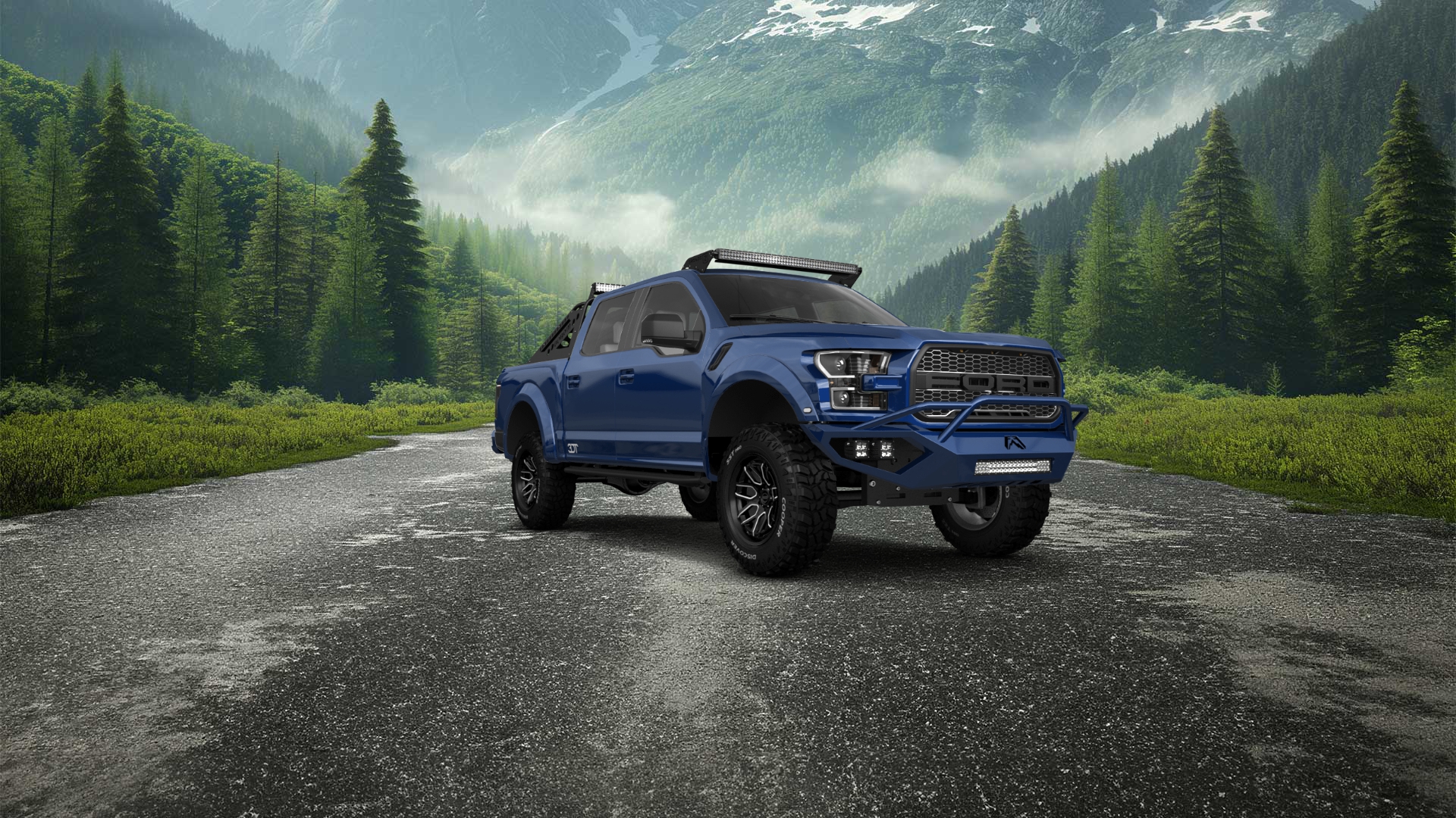 Ford F-150 Raptor 4 Door pickup truck 2017