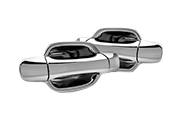 Door Handle Door Handle Covers with Bezels Black icon