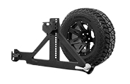 Tire Carrier Barricade HD Tire Carrier for OEM Tire Mount (07-18 Jeep Wrangler JK) icon